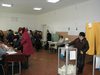 21.11.2004: A polling place at School 13