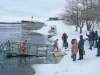 19.01.2016: Blessing of water at the Dnipro river